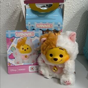 Disney miniso Winnie the Pooh Plush in Bear Costume